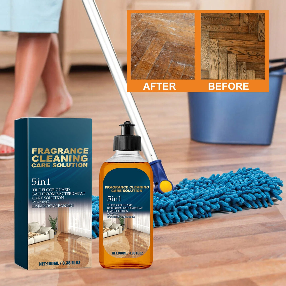 Concentrated Cleaner for Sealed Wood Floors | 100 mL