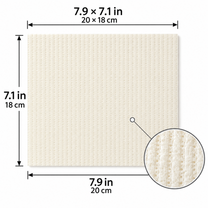 Cellulose kitchen cloth dimensions 20 by 18 centimeters